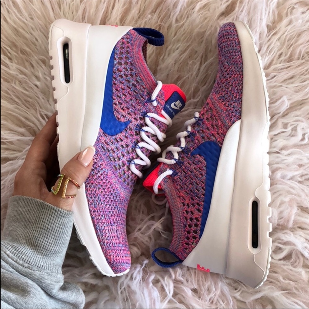 NWT濾Nike Air Max Thea Flyknit Pink - Picture 7 of 8